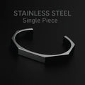 Hexagonal Stainless Steel Bracelet
