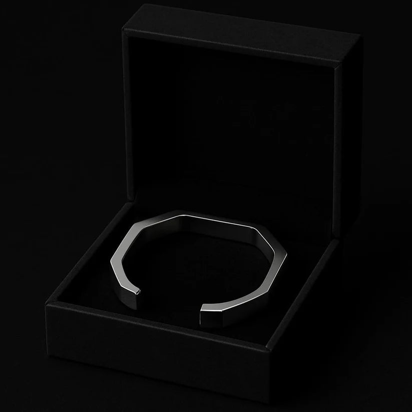 Hexagonal Stainless Steel Bracelet